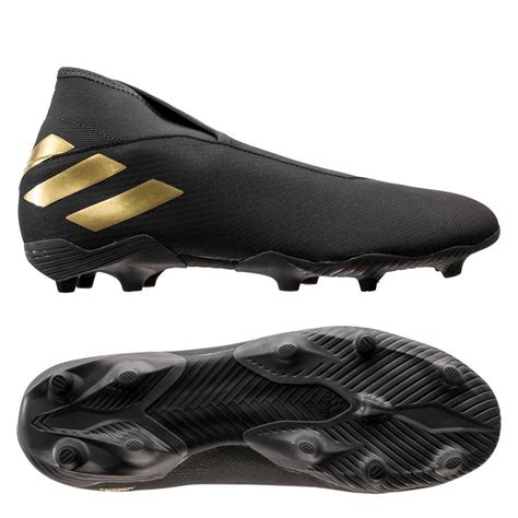 adidas nemeziz 19.3 ll fg voetbalschoenen zwart goud metallic|adidas Men's Nemeziz 19.3 Firm Ground Soccer Shoe.